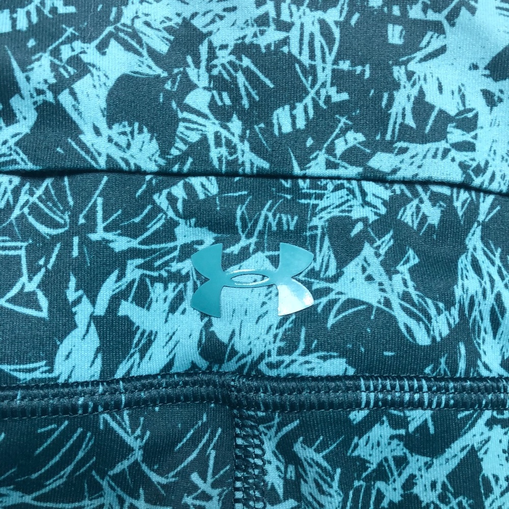 UNDER ARMOUR DFC HiRise Crop Leggings XL HeatGear